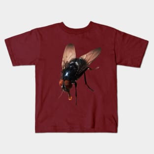 Pretty Giant Fly for Insect Lovers Kids T-Shirt